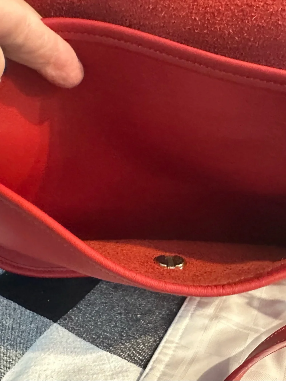 “Vintage” Coach Red Leather City Bag (style #9790)